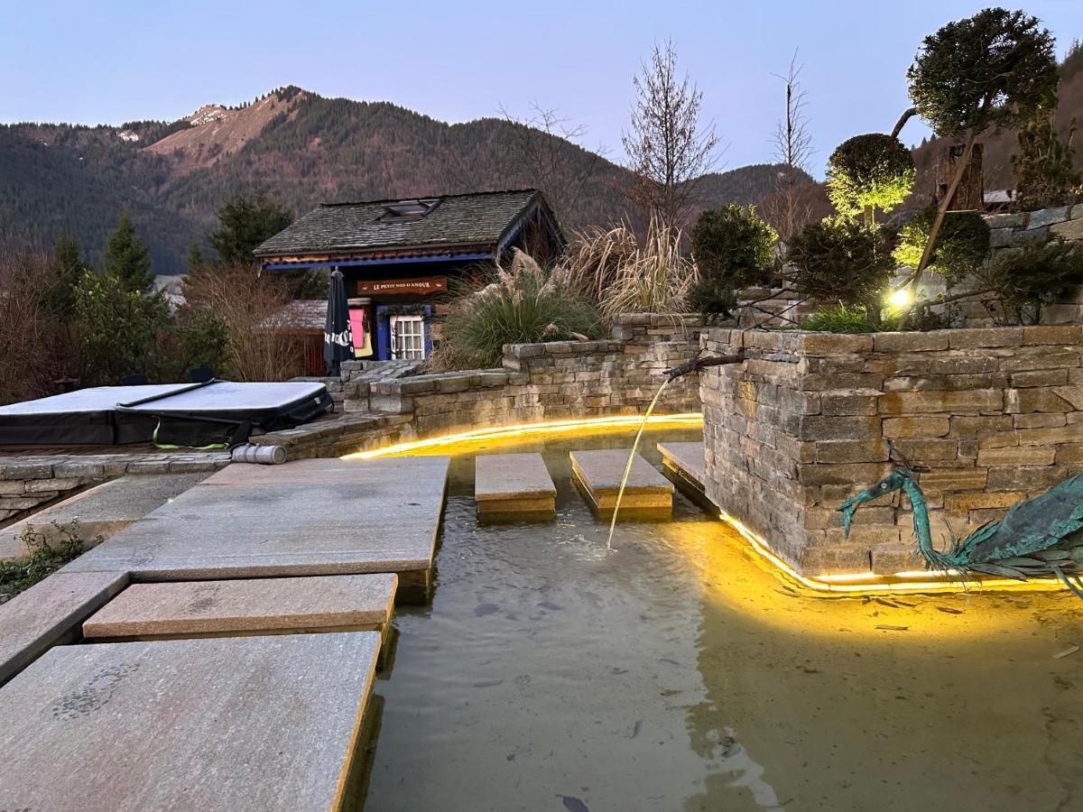 Micro-Lodge, Le Petit Nid D'Amour Montriond Exterior foto