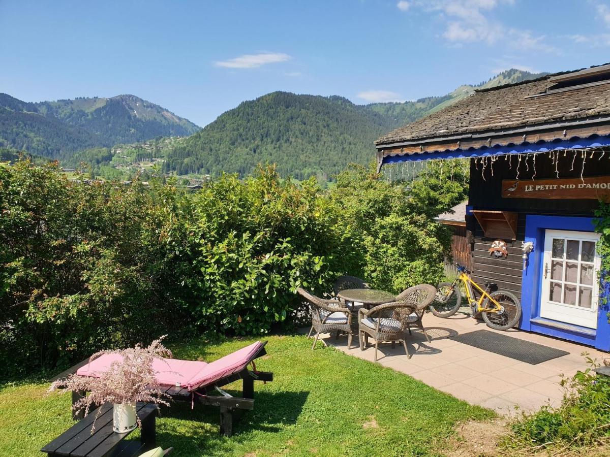 Micro-Lodge, Le Petit Nid D'Amour Montriond Exterior foto